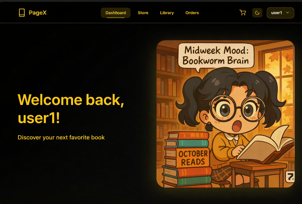 PageX - AI-Enabled Bookstore Platform